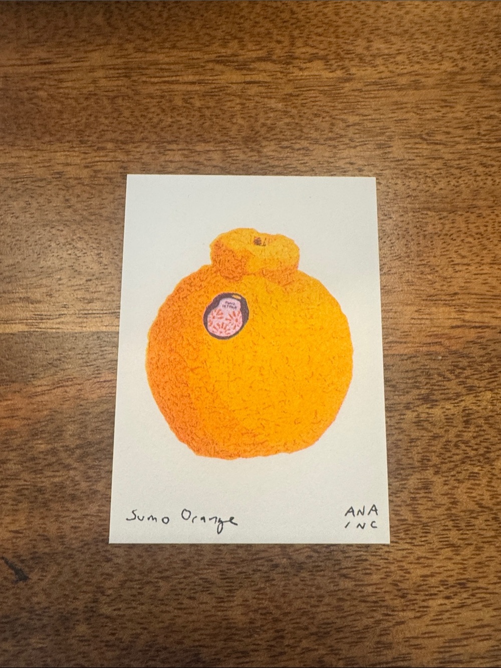 Inciardi Sumo Orange Mini Print
